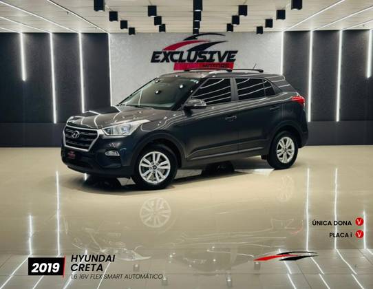 HYUNDAI CRETA 1.6 16V FLEX SMART AUTOMÁTICO HYUNDAI CRETA 1.6 16V FLEX SMART AUTOMÁTICO